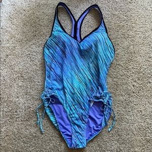 One piece swimsuit, size L